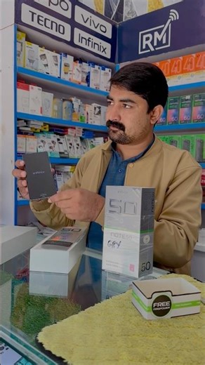 Infinix Note 50 8/256GB Color Titanium Grey Battery 5200MAH 45W Fast Charger with Wireless Charger