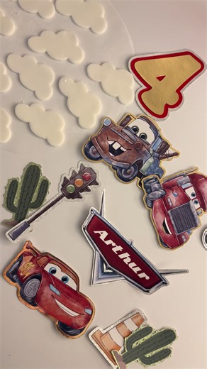 Cars Inspired Birthday Cake Tutorial