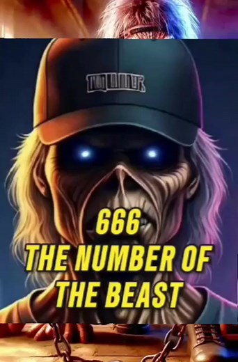The Number of the Beast 666 Iron Maiden Heavy Metal Hard Rock m/ | Heavy Metal Hard Rock