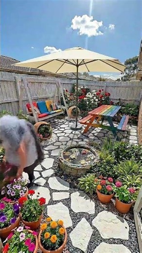 Small Backyard Transformation on a Budget(500$) 🌿 DIY Garden Idea