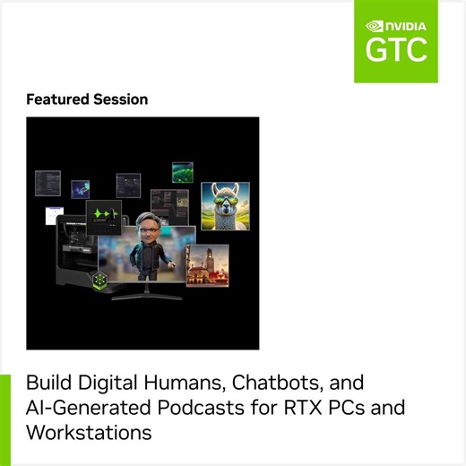 1.2K views · 21 reactions | Using NVIDIA RTX AI PCs, developers can build private, on-device AI that keeps data and applications secure. Join us at #GTC25 to learn more about this end-to-end suite of tools for powering AI on your PC: https://nvda.ws/3QwRbgX | NVIDIA AI | Facebook
