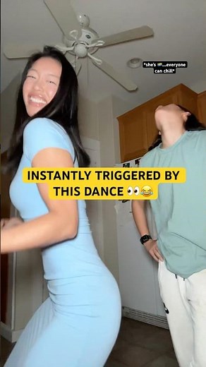 She's About to LOSE IT Over This Dance 😂 #siblings #reaction #prank