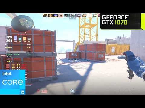 CS2 in 2025 - i5-12600K OC + GTX 1070 - Competitive Settings - Vertigo - 1280x960