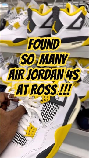 So Many AIR JORDAN 4s at ROSS!! 😳🔥