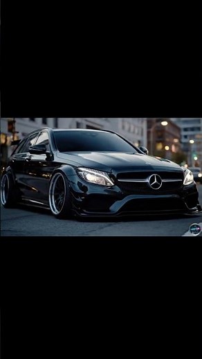 🚘 Mercedes W205 EVOLUTION! 🤖 Futuristic AI Custom Build 🔥 #shorts