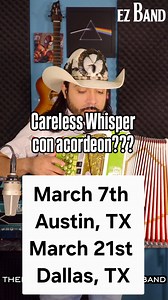 Careless Whisper Norteño Spanglish cover 🪗🎷 Un clásico que nunca falla, ahora con acordeón y sentimiento. De esas canciones que duelen bonito… ¿la cantas o la sientes? #EZBand #CarelessWhisper #MakeItNorteño #Spanglish #FYP | EZ Band