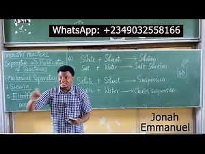 Separation and Purification of Substances 2: Chemistry Separation Techniques and Application O'Level