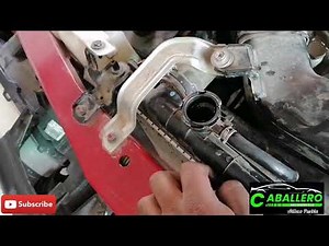 How to remove air from the cooling system. Nissan NP300.