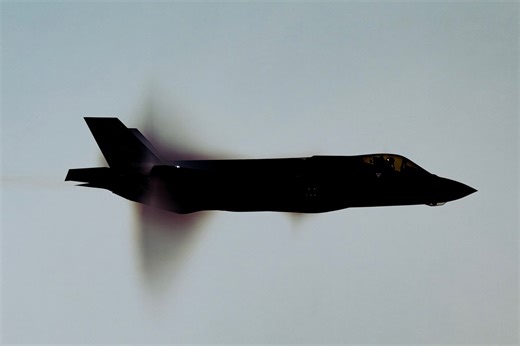 Ben | Tracking speed… Current traffic flow: ERROR ERROR ERROR (2/20/26) #f35 #f35demoteam #highspeed #militaryaviation #airshowphotography | Instagram