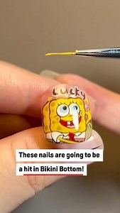 10K views · 28 reactions | These Spongebob Squarepants nails are too cool! #spongebob #spongebobnails #spongebobsquarepants #naildesigns | Reader's Digest | Facebook