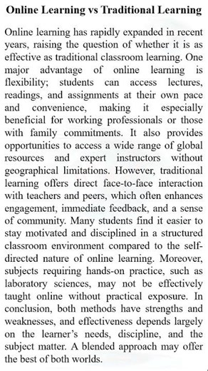 Online Learning vs Traditional Learning | Which is More Effective? #shorts