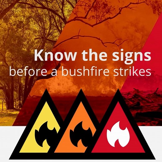 The Australian Warning System is a national approach to information & warnings about hazards such as bushfire, flood, storm, cyclone, extreme heat and severe weather. Three warning levels align to colours of yellow, orange, or red, based on the severity of the hazard: 🟡 Advice: An incident has started. There is no immediate danger. Stay up to date in case the situation changes. 🟠 Watch and Act: There is a heightened level of threat. Conditions are changing, and you must start acting now to pro