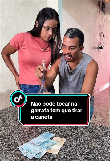 Tire a Caneta Sem Tocar na Garrafa: Desafio Divertido