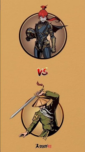 Hermit vs May – Epic Battle 💀 | Shadow Fight 2