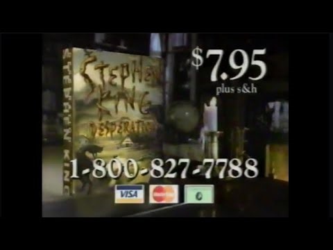 The Stephen King Library Commercial (1996) #stephenking #1990s #vintagecommercial