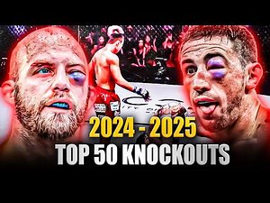 Top 50 Most Brutal Knockouts Of 2024 - 2025 | MMA Knockouts