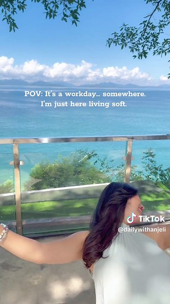 Midweek vacation energy just hits different 🩵🌴 No Zoom calls, no to-do lists—just vibes, views, and a whole lots of positive energies!🥰✨ Tell me— If you could drop everything right now, where would your weekday getaway be? Beach, mountains, or city escape? 🏖️⛰️🏙️ And what’s your ultimate out-of-office activity?😎 Let me know below⤵️ #DailywithAnjeli #POV #WeekdayWanderer #SoftLifeEnergy #VacationMode #SlowLiving #VacayFeels #RestDaysAreBestDays #LifeInChina #ChinaVlog #ExpatsInChina #ChinaT