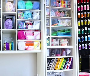 Bringing you more table space! http://bit.ly/UltimateSewingBox | Create Room