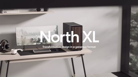 Fractal Design North XL Chalk White Mesh- Three 140mm Aspect PWM Fans Included- Type C USB- EATX Airflow Full Tower PC Gaming case