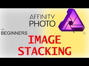 NOISE REDUCTION BY IMAGE STACKING IN AFFINITY PHOTO | TUTORIAL