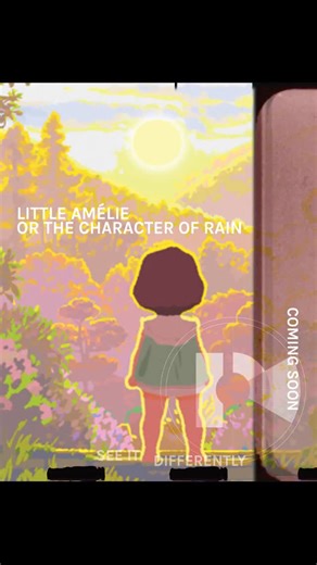 The Plaza Theatre on Instagram: "We are very excited to be showing the english language (dubbed) version of the beautiful animated film LITTLE AMELIE OR THE CHARACTER OF RAIN. Adapted from Amélie Nothomb’s The Character of Rain, this hand-drawn feature follows a Belgian child in Japan as everyday rituals with gentle Nishio-san become first adventures. A jolt on her third birthday widens the world, and the film stays close as language, memory, and belonging take shape, directed by Maïlys Vallade