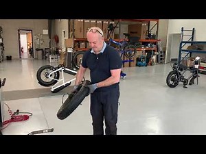 Afmontering og montering af baghjul på eMini fra eFuture