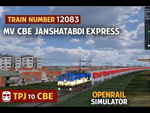 12083 MV–CBE JANSHATABDI EXPRESS