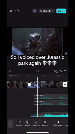 Voicing Over Jurassic Park: A Creative Take