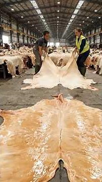 “How Leather Jackets Are Made in a Modern Factory 🐄➡️🧥 | Complete Manufacturing Process”