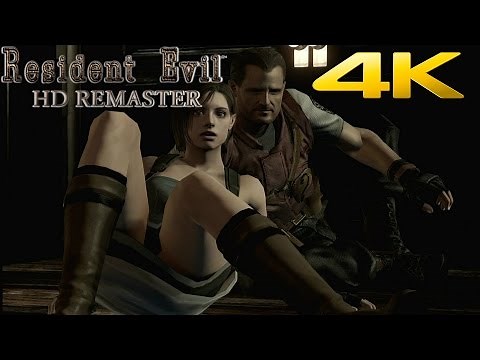 Resident Evil HD Remaster - 4K Gameplay Walkthrough 60FPS PC [2160p ULTRA-HD]