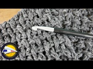 Crocheter une écharpe en brides | Point simple avec de super effets