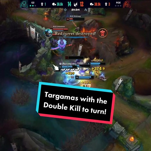 G2’s Targamas Shines with Clutch Double Kill vs Rogue