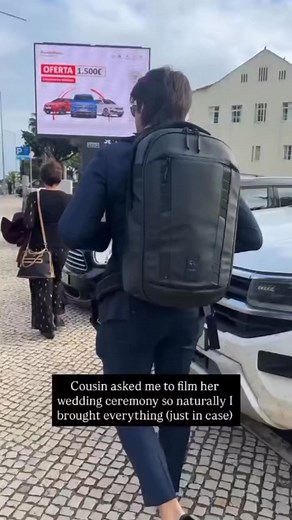 71K views · 2.8K reactions | Cousin asked me to film her wedding ceremony so naturally I brought everything (just in case) | Pilot Andrew | Facebook