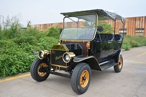 [Hot Item] Antique Resort 6 Person Classic Vintage Electric Car for Personal Transport 30km/H