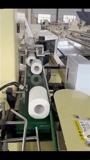 Automatic Toilet Paper Manufacturing Machine | High Speed Tissue Roll Production Line
