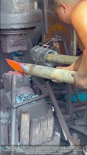 Forging Seamless Steel Tube : Heat & Precision