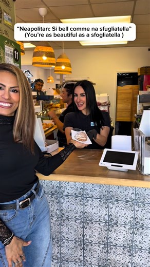 Alessandra | Italian Language & Culture🇮🇹 on Instagram: "“Neapolitan phrase for today is: Si bell comme na sfugliatella” (You’re as beautiful as a sfogliatella pastry) Edit: what is your favorite phrase?"