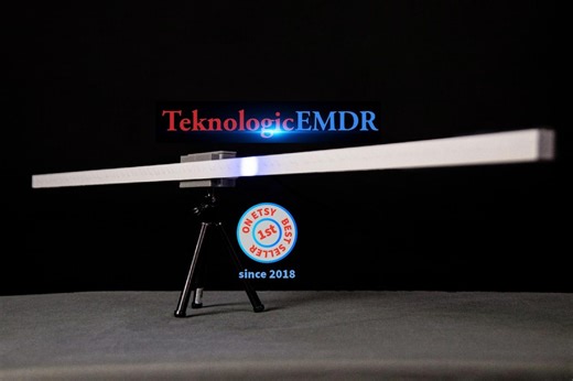 EMDR Therapy Lightbar BLS Kit, Vibration and Audio Designed and Manufactured One by One. Full Size Tripod. Best Light Bar for EMDR - Etsy UK