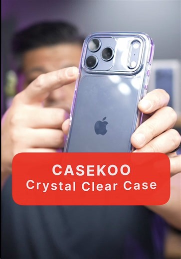 CASEKOO Crystal Clear Case for iPhone 17 Pro Max Review