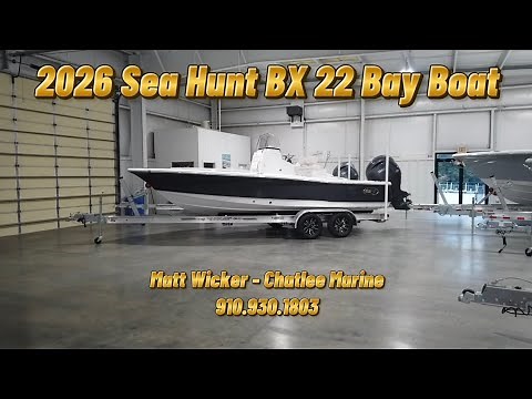 2026 Sea Hunt BX22 Bay Boat! A Boat For Every Budget!! Under 63k!!! Call for Best Pricing in USA!!!