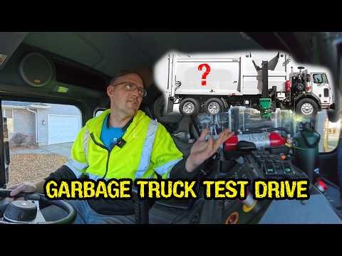 Test Driving A New Trash Truck