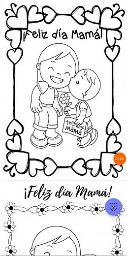 Para colorear Día de la Madre #felizdiamama #mamá #felizdiadelamadre #imprimir #pdf #viraltiktok #materialeducativo #material2024🎒📚📒 #fyp #pyd #mamitas #colegio #materialparaniños #niños #niñas #viral