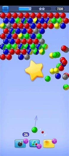 Bubble Shooter Trick! 🎯 Most Satisfying Level Clear #shorts