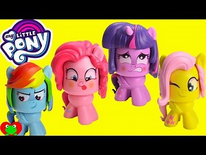 My Little Pony MLP Mighty Muggs Pinkie Pie, Twilight Sparkle, Rainbow Dash - Videos For Kids