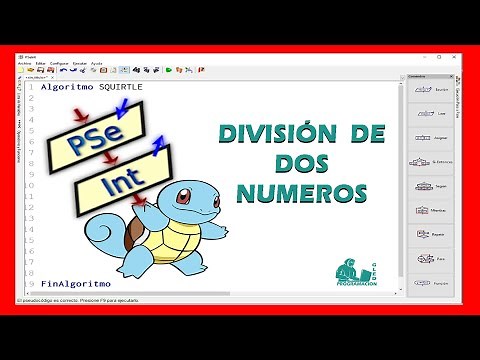 APRENDE PSEINT DESDE CERO 2021 -DIVISION DE DOS NUMEROS