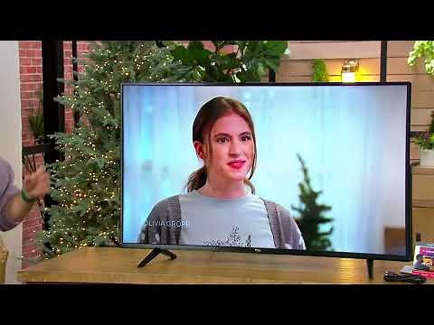 TCL 50" LED 4K UHD Smart Google TV with HDMI Cable & Redbox on QVC