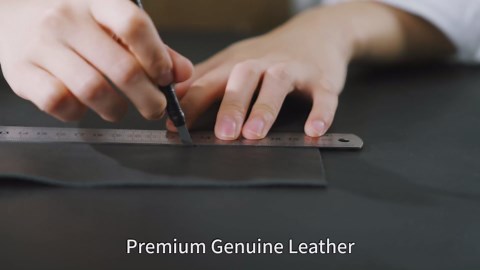 SHIELDON for MagSafe Wallet Strong Magnetic Card Holder Genuine Leather, RFID Blocking, 6 Card Slots, Magnet Phone Wallet - Compatible with iPhone 17/16/15/14/13/12 Series - Retro Light Brown