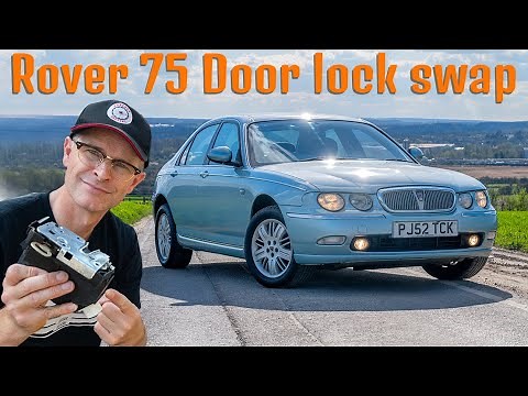 Fixing the Rover 75 door lock, indicator stalk and replacing the steering wheel (again)...