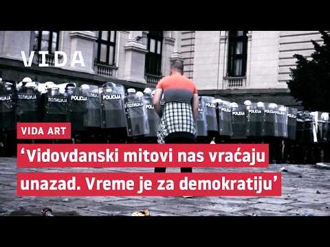 VIDA art - Zvuci protesta iz Srbije čuli se u Puli