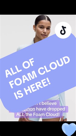 Lululemon Drops New Foam Cloud Collection